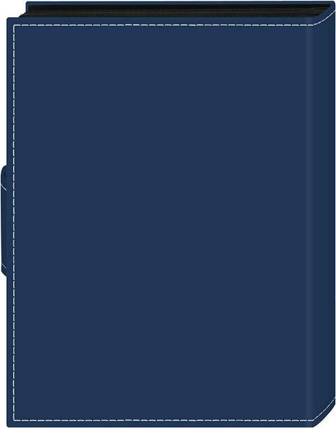 Pioneer Photo Albums EXP-57/BM 36-Pocket 5 by 7-Inch Embroidered "Memories" Strap Sewn Leatherette Cover Photo Album, Mini, Blue