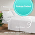 Twin XL Bed Sheets Set 3 Piece - 1 Flat, 1 Fitted with Deep Pocket Fits Most Mattress, 1 Pillowcase | Soft Brushed 1800 Microfiber Blend Bed Sheet | Wrinkle, Shrinking & Color Fade Resistant