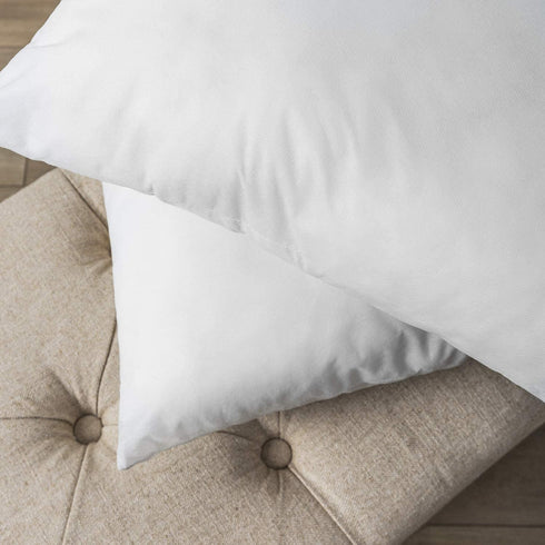 Phantoscope 12 x 20 Pillow Inserts, Set of 4 Hypoallergenic Square Form Decorative Throw Pillow Inserts, Made in USA Couch Bed Pillows - 12 x 20 inches