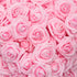 Bright Creations Rose Flower Heads, Artificial Flowers (2 in, Light Pink, 200-Pack)