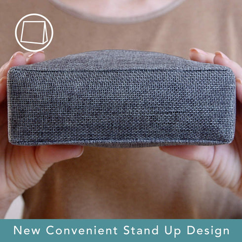 MOSO NATURAL: The Original Air Purifying Bag. 300g Stand Up Design. For Closets, Bathrooms, Pet Areas. An Unscented, Chemical-Free Odor Eliminator (Charcoal)