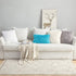 MIULEE Pack of Decoration 2 Luxury Faux Fur Throw Pillow Cover Deluxe Decorative Plush Pillow Case Cushion Cover Shell for Sofa Bedroom Car 20 x 20 Inch White