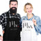 Prazoli His and Her Aprons - Mr Mrs Established 2022 Couples Engagement Gift , Cute Bridal Shower Gift Anniversary Wedding Registry Items & Decoration , Housewarming Gifts For New Home Newlywed Gift