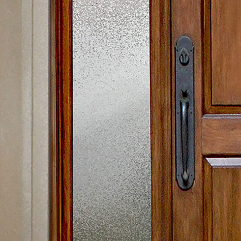 Gila 50146414 Decorative Privacy Ice Chips Film-12 x6.5' Sidelight Window Film, 12" x 6.5'