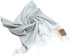 Smyrna Orientina Series Original Turkish Beach Towel | 100% Cotton, Prewashed, 37 x 71 Inches | Peshtemal and Turkish Bath Towel for SPA, Beach, Pool, Gym and Bathroom (Gray)