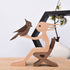 Parrot Decor Woman and Parrot Statue Bird Figurines Home Decor