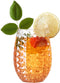 HOMIP Plastic Wine Glasses Set of 6: 16 oz Pretty Shatterproof Whiskey Cocktail and Fruit Juice Drinking Glass - Unbreakable Reusable & Recyclable for Outdoor Pool Party Picnics (Clear)