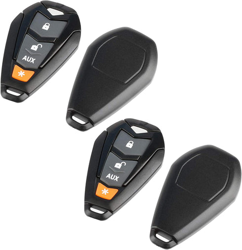 2 Case Shell Key Fob fits Viper Hornet DEI Python Clifford Aftermarket Alarm Keyless Entry Remote (EZSDEI7141)