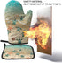 Turtles On The Beach Oven Mitts and Pot Holders Sets,Heat Resistant Non-Slip Cooking Gloves with Cotton Lining for Kitchen Baking Grilling BBQ