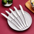 Aebeky 12-Piece Stainless Steel Table Knives,Dinner Knives Set,9.1-Inch (12-Piece)