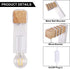 VANSINTEK LED Wall Sconce, E26 Wall Lamp for Bedroom Bedside Reading Sconces Industrial Wall Mounted Lighting Modern Wood White with On/Off Switch Decor Wall Lamp with Plug in Cord(Bulb Excluded)