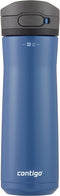 Contigo AUTOPOP Water Bottle, 20oz, Blue Corn