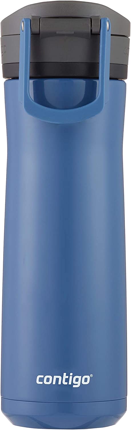 Contigo AUTOPOP Water Bottle, 20oz, Blue Corn