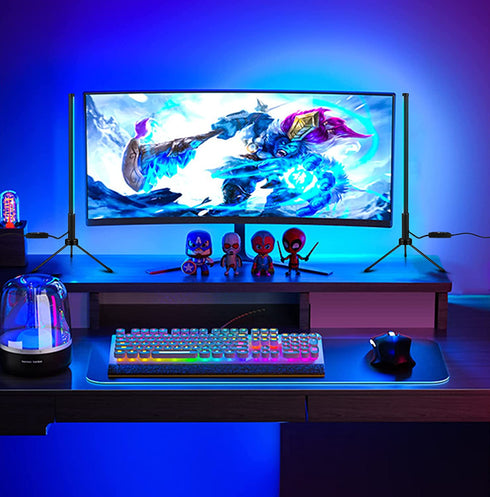 SKYLEO RGB Lamp with 18 Scene Modes, LED Mood Lighting with USB Cable, Memory Function Ambient Lighting for Bedroom, Living Room