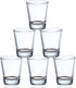 Shot Glass Set, 100% Clean 100% Wipe Glass Shot Glasses, 1.5 oz, Set of 6, Clear Shot Glasses