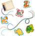 Melissa & Doug Lace and Trace Activity Set: Pets - 5 Wooden Panels and 5 Matching Laces - Lacing Toys For Toddlers, Fine Motor Skills Threading Cards, Lacing Cards For Preschoolers And Kids Ages 3+