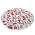 Gnomes Design Challenge Christmas Tree Skirt,36 Inch Christmas White Fluffy Tree Skirt for Christmas Decorations for Xmas Party and Holiday