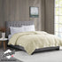 Madison Park Down Alternative Blanket Hypoallergenic 3M Scotchgard Stain Resistant Bedroom Bedding, Standard King, Windom Ivory