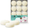 BOLSIUS Unscented Floating Candles - Pure Rich Creamy 3" Ivory, Set Of 12 - European Quality - Imbue Breathtaking Ambiance for Romantic Wedding Centerpieces, Decorations, Events, Pool, Holiday Parties