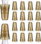 18 Pieces Pour Spout Covers Translucent Liquor Pourer Covers Universal Bottle Pour Dispenser Liquor Bottle Cap Covers Liquor Bottle Covers Bottle Cover Dust Caps for Home Kitchen Tools Supplies