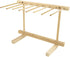 Southern Homewares Collapsible Wooden Pasta Drying Rack Natural Beechwood
