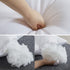 Qeils 18 x 18 Pillow Inserts Set of 2 White Throw Pillow Inserts with Soft Polyester Cover - Rectangle Square Interior Sofa Pillow Inserts Decorative Pillow Insert White Couch Pillow