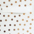 DII Non Woven Storage Collection Polka Dot Collapsible Bin Large Set, 13x13x13 Cube, White & Copper, 2 Piece