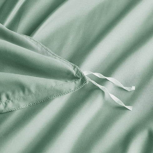 Bedsure Twin Duvet Cover Set Sage Green - Brushed Microfiber Soft Duvet Cover Twin 2 Pieces with Zipper Closure, 1 Duvet Cover 68x90 inches and 1 Pillow Sham