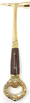 Madison Bay Company Polished Brass Ice Pick, Hammer and Bottle Opener, 3 In 1 Bar Tool, 7.25 Inches Long
