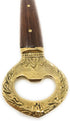 Madison Bay Company Polished Brass Ice Pick, Hammer and Bottle Opener, 3 In 1 Bar Tool, 7.25 Inches Long