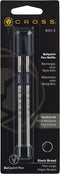 Cross Ballpoint Pen Refill - Black - Broad - Dual Pack