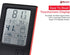 Hornady Digital Hygrometer, 95909 - Indoor Temperature and Humidity Monitor with Touchscreen LCD Display - Ideal Room Thermometer Hygrometer for Gun Safes & Cabinets, Closets, Workbench & More