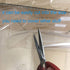 Clear Vinyl Tablecloth Protector Waterproof/Oil-Proof Rectangle Plastic Transparent Sheet Table Cover 54X120 Inch