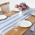 Pufogu 10Ft Baby Blue Chiffon Table Runner Sheer 29x120 Inch for Romantic Wedding Decor Bridal & Baby Shower Birthday Rustic Party Decoration