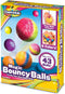 Creative Kids DIY Magic Bouncy Balls - Create Your Own Crystal Powder Balls Craft Kit for Kids - Includes 25 Bags of Multicolored Crystal Powder & 5 Molds - Makes Up to 43 Balls