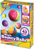 Creative Kids DIY Magic Bouncy Balls - Create Your Own Crystal Powder Balls Craft Kit for Kids - Includes 25 Bags of Multicolored Crystal Powder & 5 Molds - Makes Up to 43 Balls