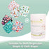 wegreeco 100% Bamboo Unscented Diaper Liners - Fragance Free and Chlorine Free - 100 Sheets Per Roll ( 2 Roll, Bamboo)