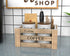 KUSOVILI Coffee Bar Station, Farmhouse K Cup Coffee Pod Organizer for Countertop, Burning Finished Solid Wood Storage Box, Coffee Sign Decor for Kitchen