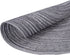 Round Braided/Woven Placemats, Indoor/Outdoor Placemat/Charger, Kitchen Mat for Dinning Table Washable Set of 6 Dark Grey