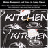 HYDLUB Black Kitchen Rugs and Mats Cushioned 18" x 29"+18" x 47" Anti Fatigue Set Farmhouse Kitchen Rug Runner Comfort PVC Leather Heavy Duty Standing Mats Waterproof Non Slip Kitchen Floor Mat
