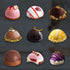 3 Silicone Mold for Hot Chocolate Bombs Making, Cake pops, Jelly Ball- Semi circle Round Shaped Flexible Mold with Piping bag for baking, 6 Holes Silicone sphere for Hot cocoa bomb
