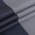 FLOWEROOM Color Block Blackout Curtains for Bedroom, 52 x 72 Inch Long, Grey and Silvery Grey Thermal Insulated and Sun Light Blocking Gradient Curtain, Grommet Window Curtains, Set of 2 Panels
