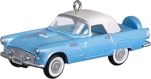 Hallmark Keepsake 0.79" Miniature Christmas Ornament 2021, 1956 Ford Thunderbird Lil' Classic Cars, Mini