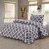 Utopia Bedding Printed Comforter Set (Full, Grey) with 2 Pillow Shams - Luxurious Brushed Microfiber - Down Alternative Comforter - Soft and Comfortable - Machine Washable