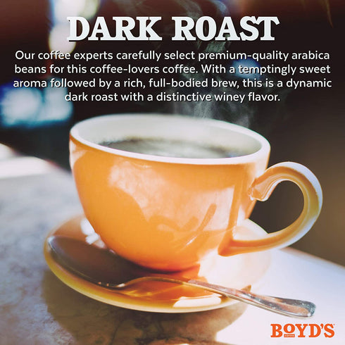 Boyd's French No. 6 Coffee, Ground Dark Roast, 12 oz