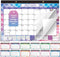 LABUK 2022 Desk Calendar, 12 Months Wall Calendar Planner 17" x 12" Desktop Pad from January 2022 to December 2022, Daily Schedule Organizer for School Office Home Planning