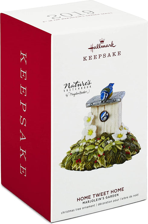 Hallmark Keepsake Christmas Ornament 2019 Year Dated Marjolein™s Garden Tweet Home Bird House