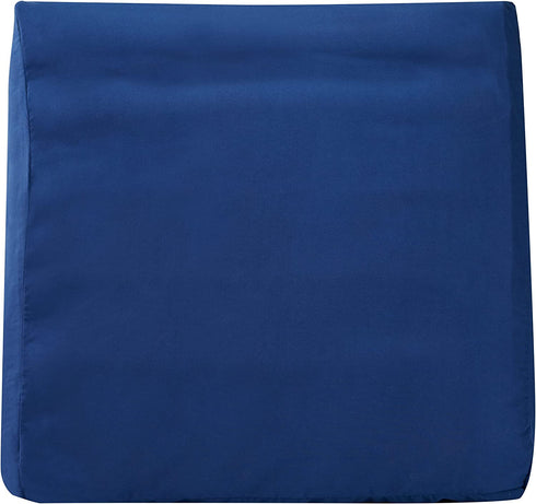 Circa Air Wedge Pillow Cover - Bed Wedge Pillow Case for Inflatable Wedge Pillow (24x24x8) Ultra Soft, 100% Mircofiber with Zip Cover, Machine Washable, Blue, Large
