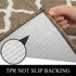 SHACOS Doormat 24"x36" Indoor Entrance Entryway Door Mat Non Slip Washable Front Door Rug Dirt Trapper Mat Entrance Rugs and Mats for Entry Mud Room Garage, Brown