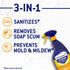 Microban 24 Hour Bathroom Cleaner and Sanitizing Spray, Citrus Scent - 22 Ounce (Pack of 2)